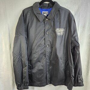 Black History Month BLACKBOYBEE  Adult Jacket - BLACK SIZE 2XL Wind Breaker